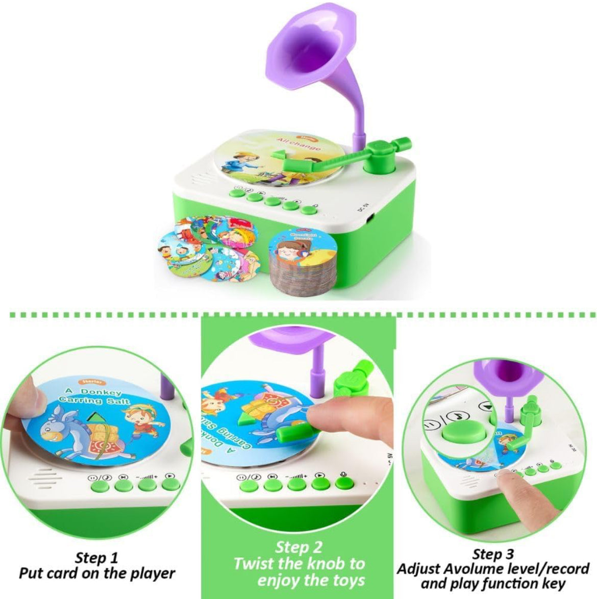 Kids Phonograph with children’s stories and more! - Kidspark