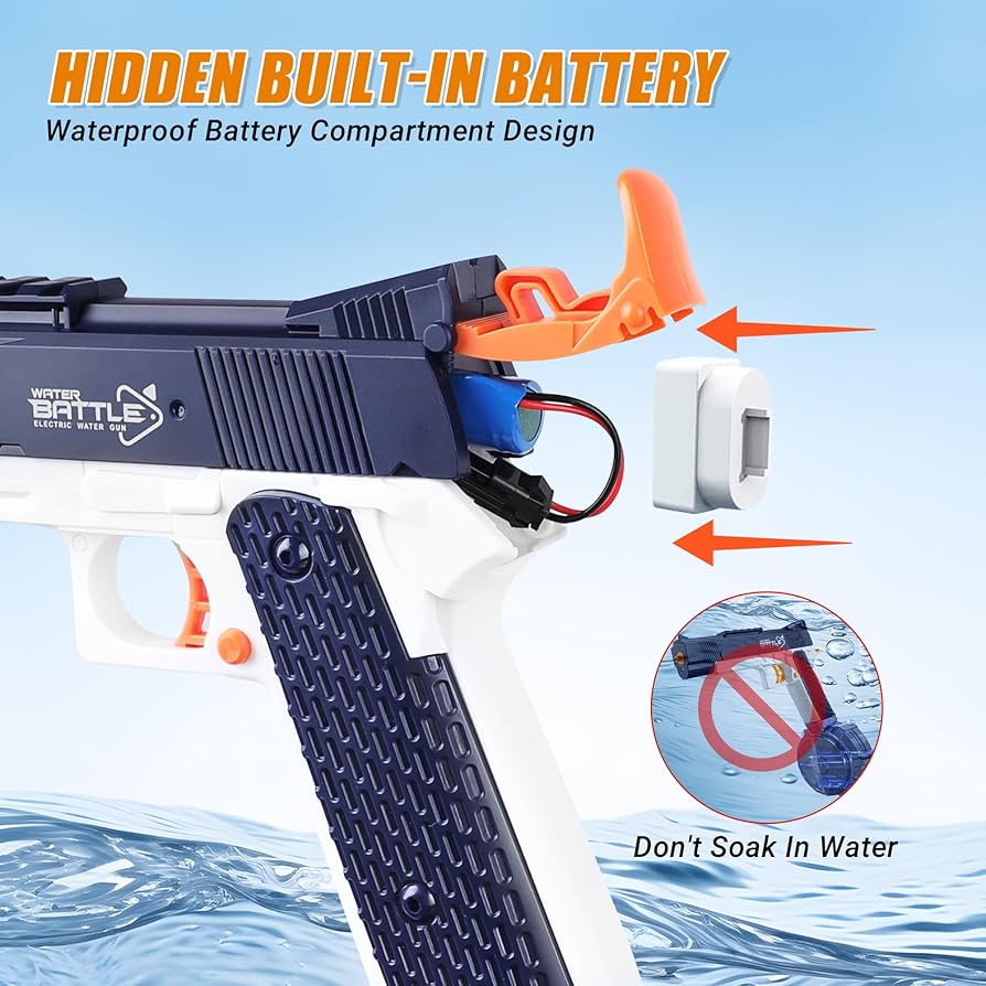 Water arms - Electric Water Gun - Kidspark