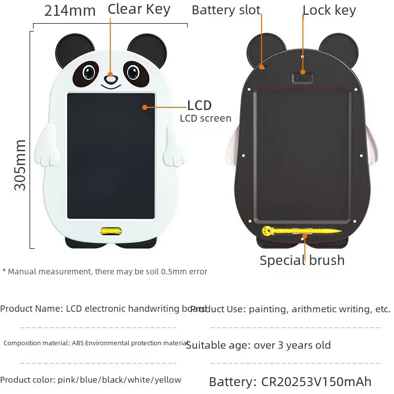 Funky erasable drawing pad - Kidspark