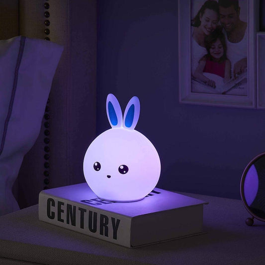 Rabbit premium quality silicone night lamp - Kidspark