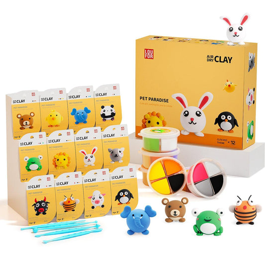 Pet Paradise DIY adventure Air Dry Clay 1 pcs - Kidspark