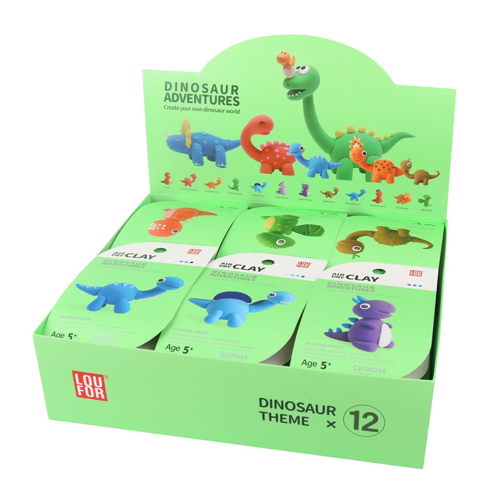 Dino DIY adventure Air Dry Clay 1 pcs - Kidspark