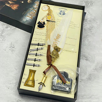 Premium quality Harry Potter calligraphy pen, 9 pcs set - Kidspark