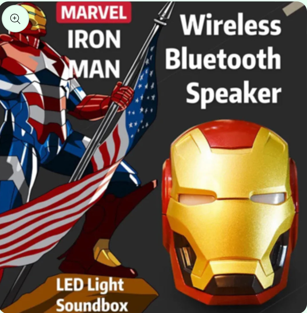Iron man high quality speaker - Kidspark