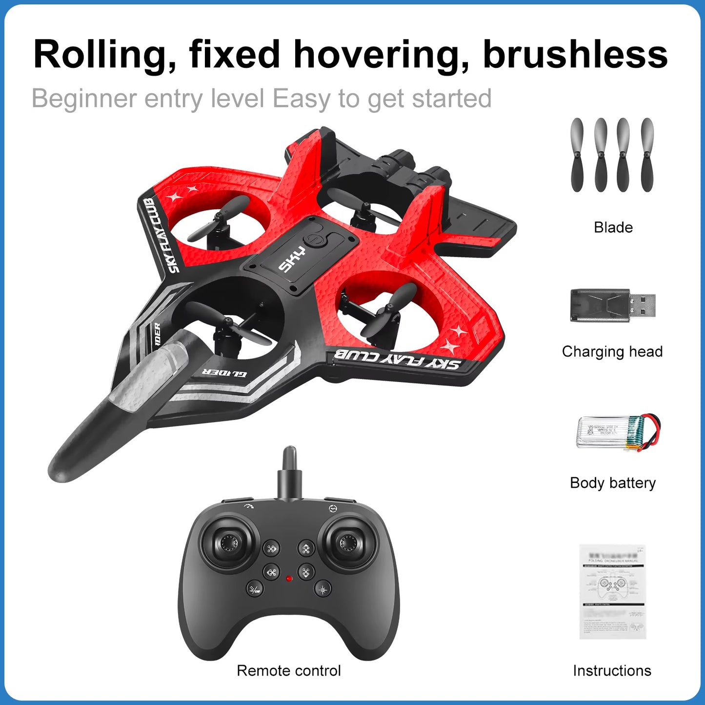 Shadow remote control fighter drone