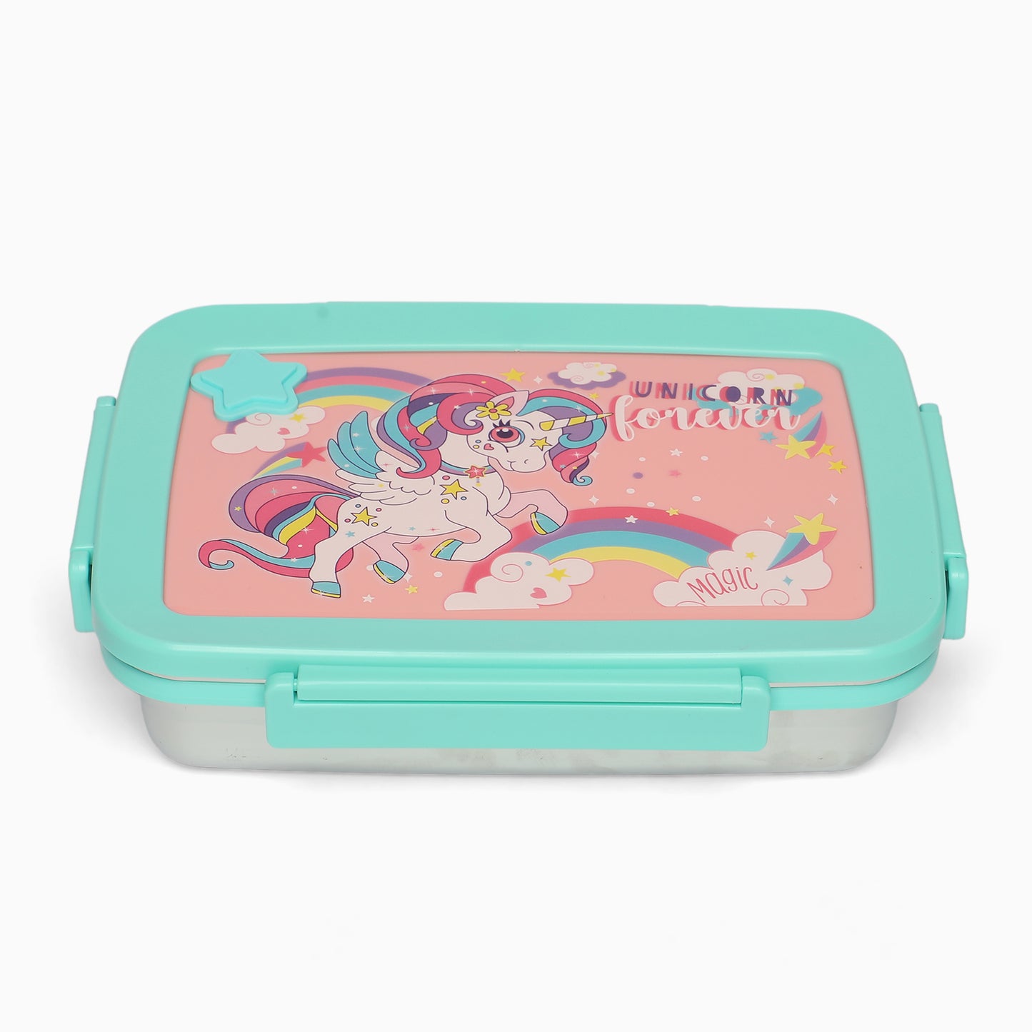 Unicorn Stainless steel 2 compartment lunch boxes : durable and stylish - Kidspark