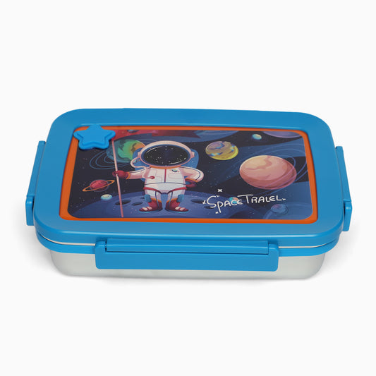 Space Stainless steel 2 compartment lunch boxes : durable and stylish - Kidspark
