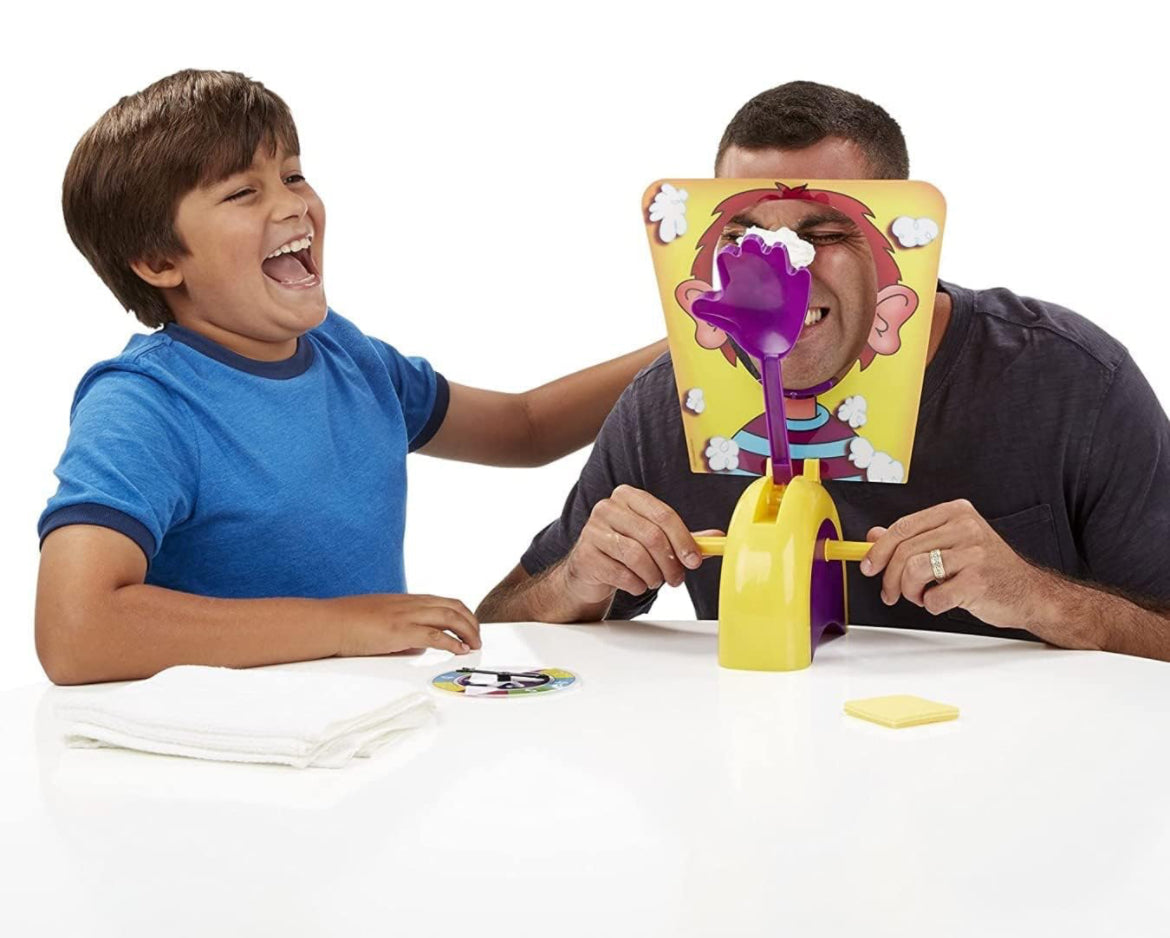 Pie Face! Who gets splashed first? - Kidspark