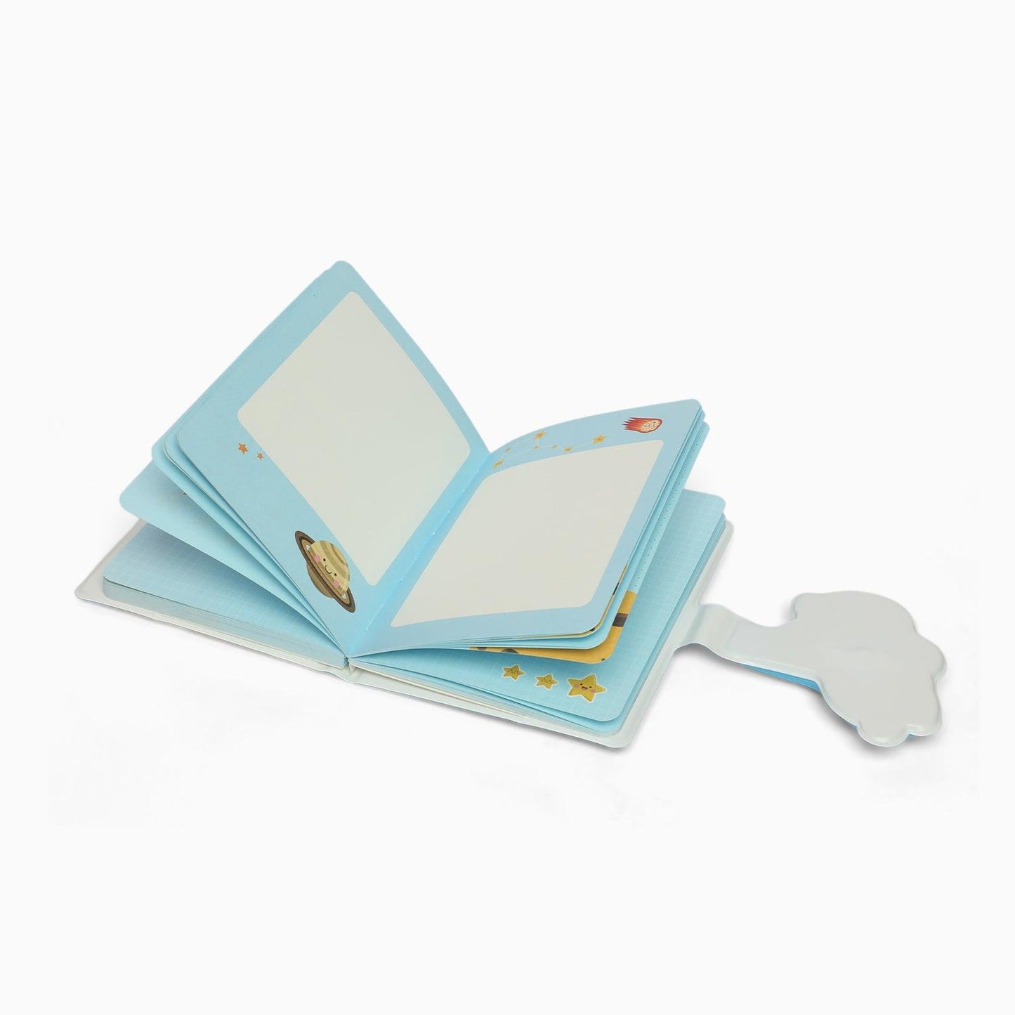 Zorse 3D space diary with embossed magnetic latches and printed pages - Kidspark