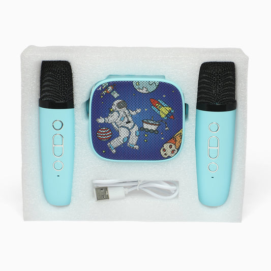 Space 2 wireless microphone Bluetooth karaoke speaker kit - Kidspark