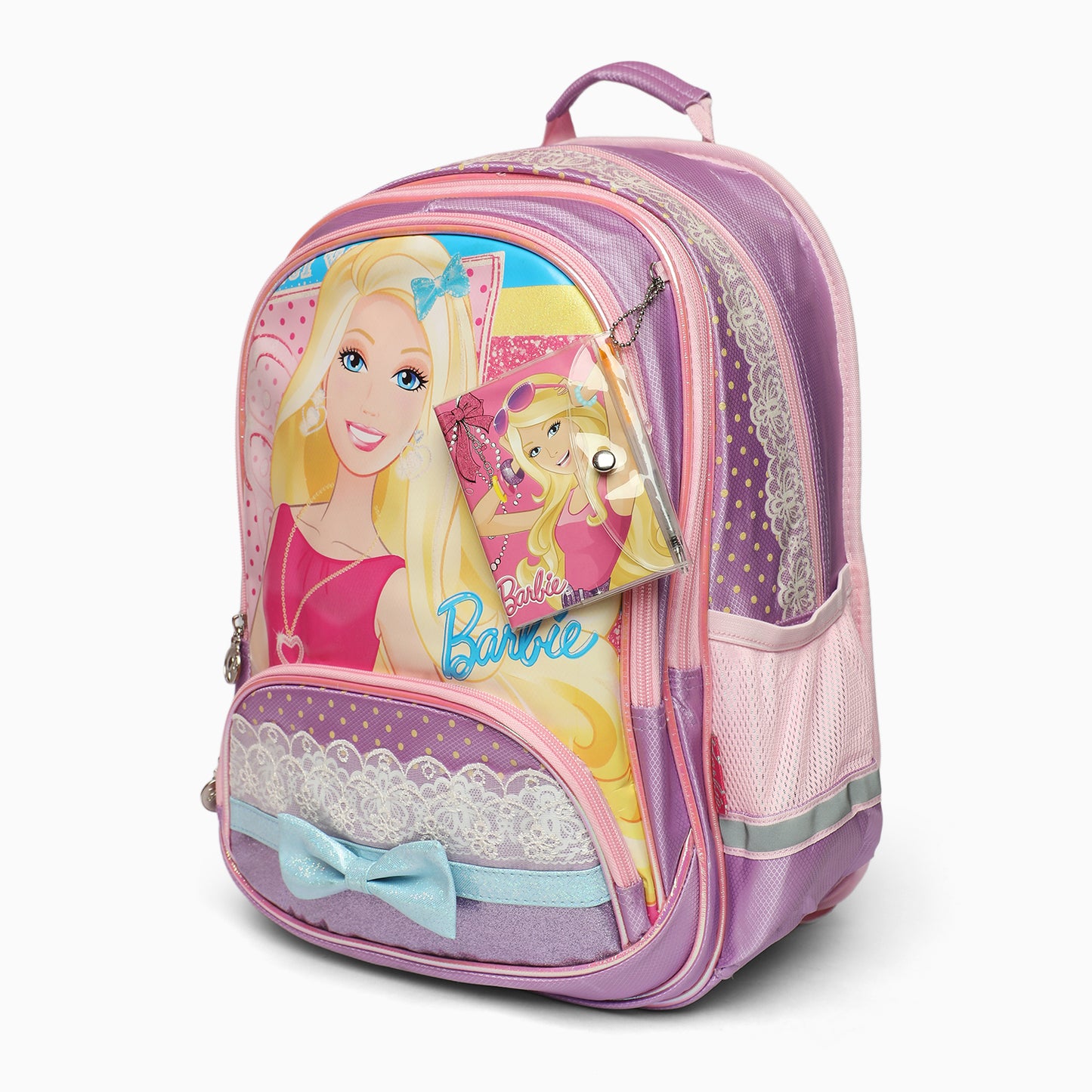 Premium quality Barbie princess bag for school students (purple) - Kidspark