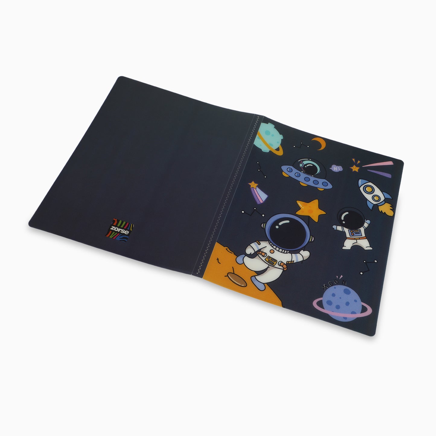 ZORSE space 20 pocket file folder for kids documents - Kidspark