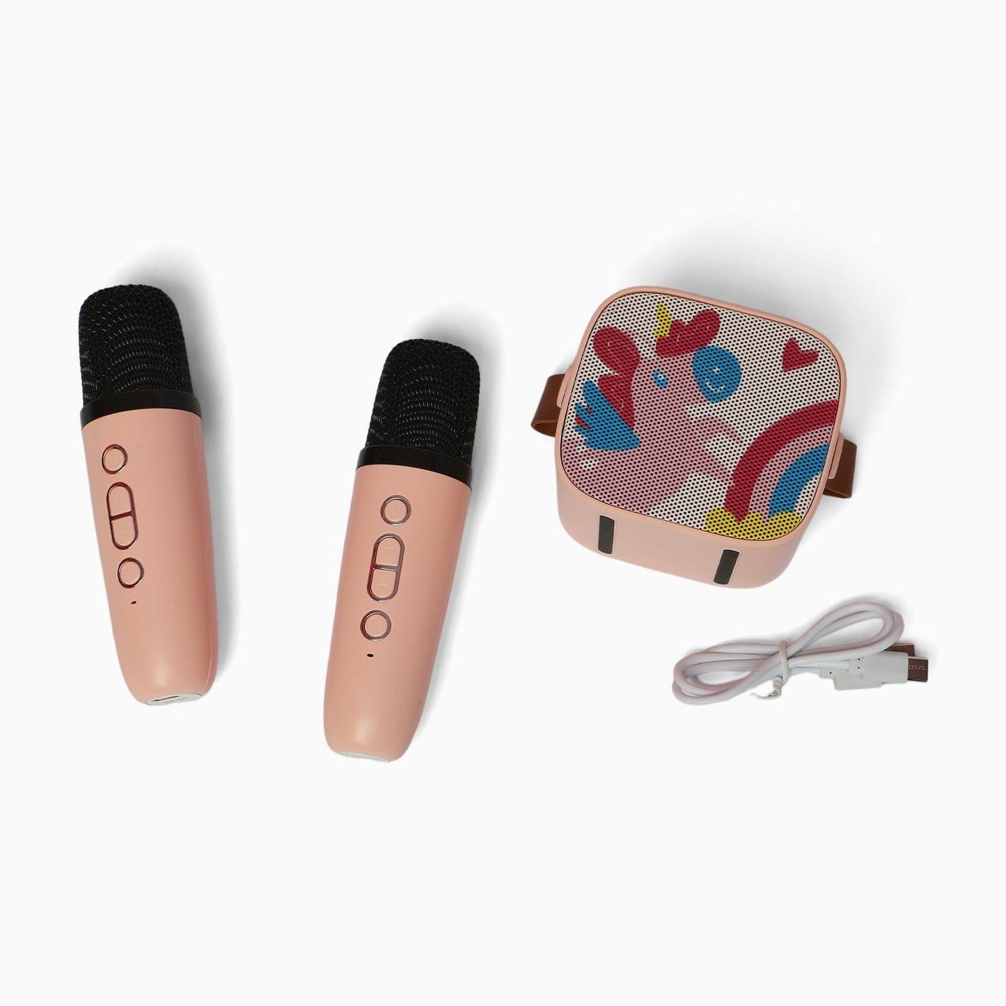 Unicorn Bluetooth Karaoke Kit with 2 Wireless Microphones - Kidspark