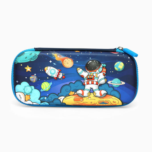 School Kids Hard Case space Print Pencil Pouch small size - Kidspark