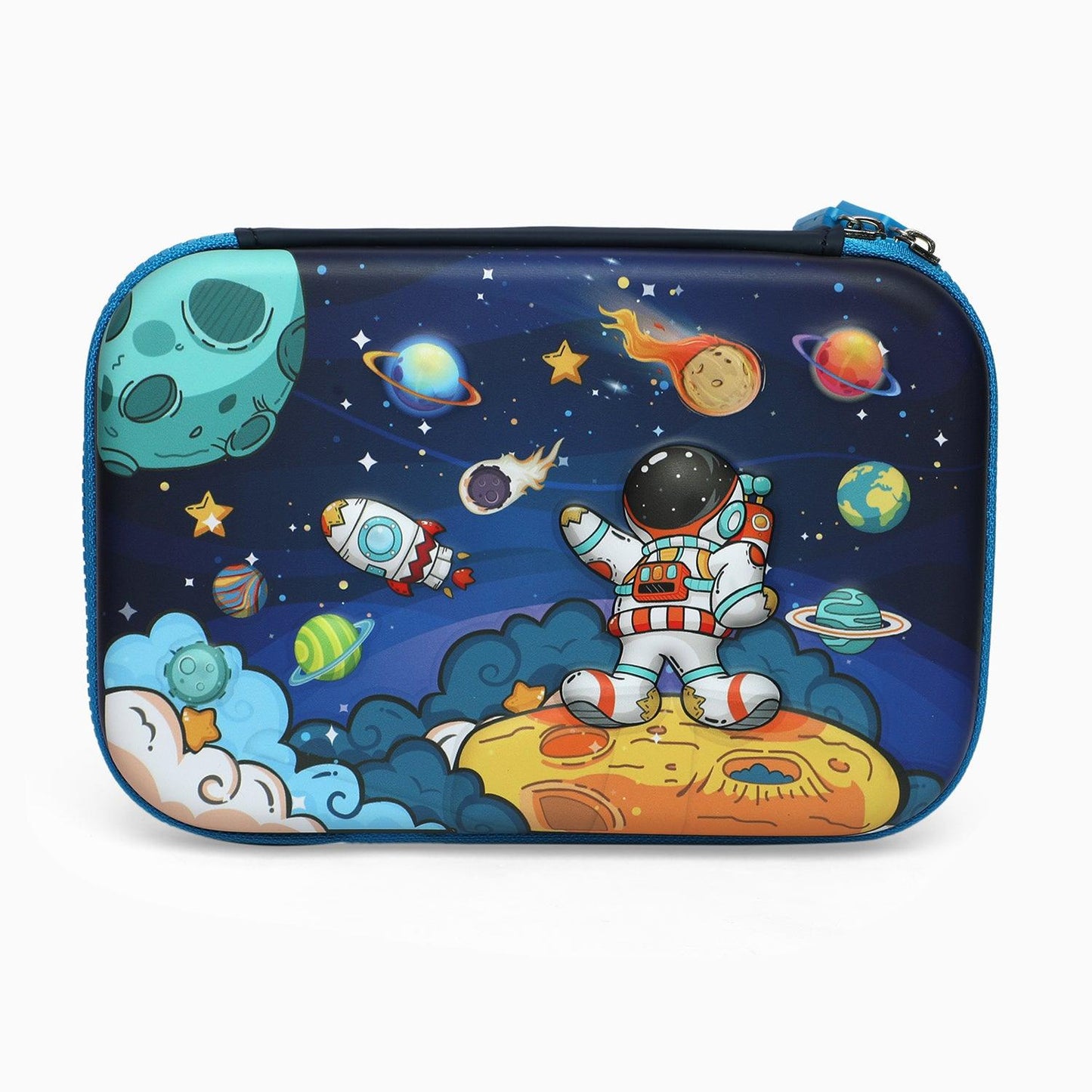 School Kids Hard Case space Print Pencil Pouch big size - Kidspark