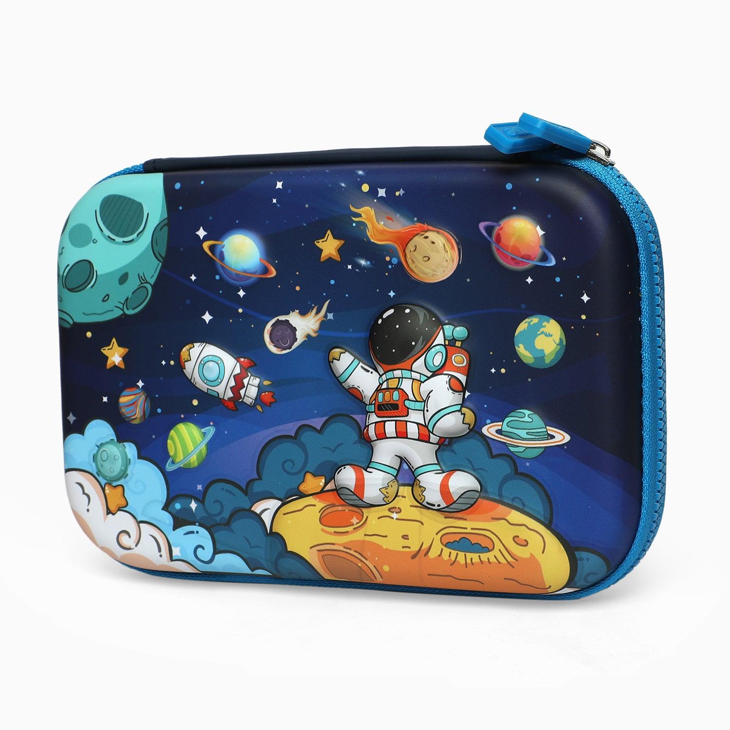 School Kids Hard Case space Print Pencil Pouch big size - Kidspark