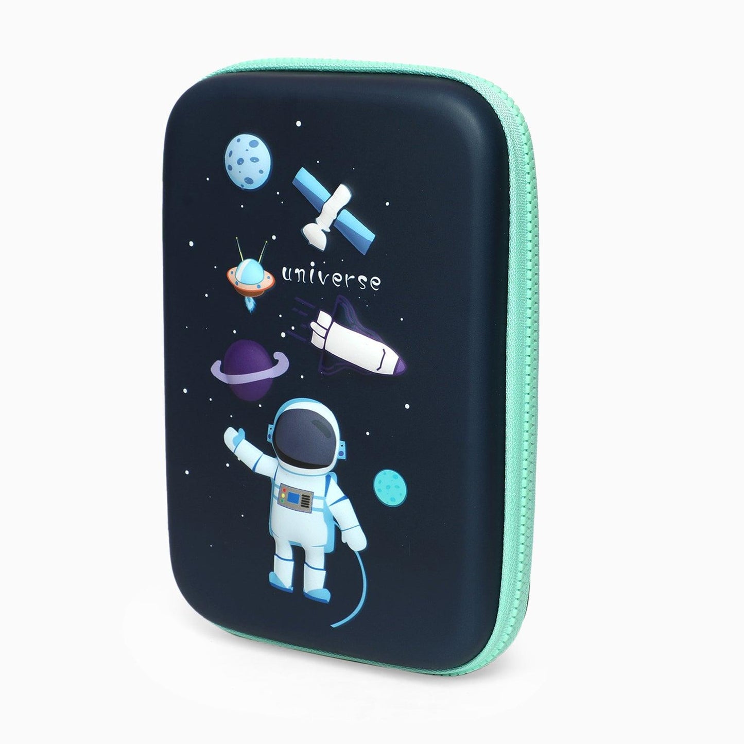 School Kids Hard Case space Print Pencil Pouch big size - Kidspark