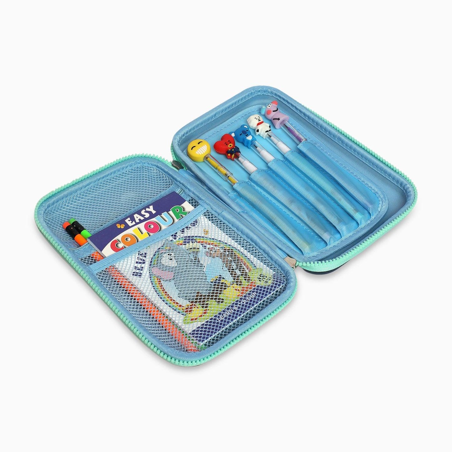 School Kids Hard Case space Print Pencil Pouch big size - Kidspark