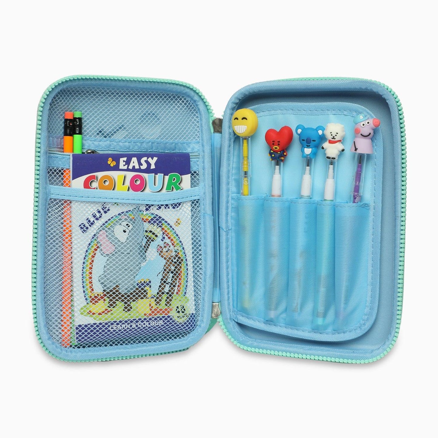 School Kids Hard Case space Print Pencil Pouch big size - Kidspark