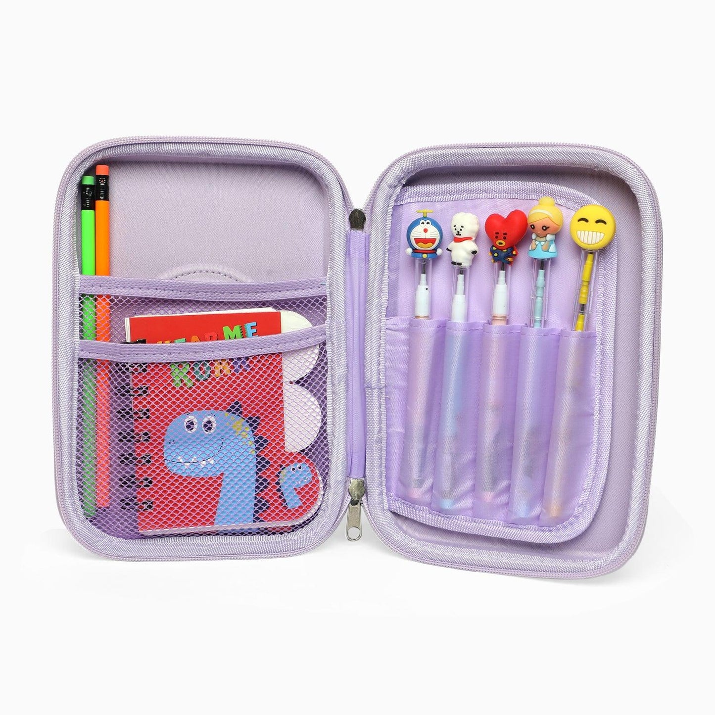 ZORSE School Kids Hard mirror Case butterfly Pencil Pouch (blue) - Kidspark