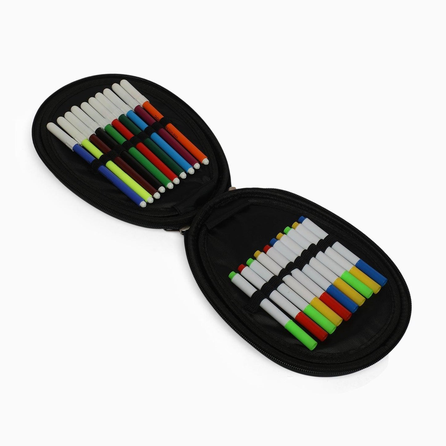 ZORSE OVAL hard pencil case game squad with multipurpose use - Kidspark