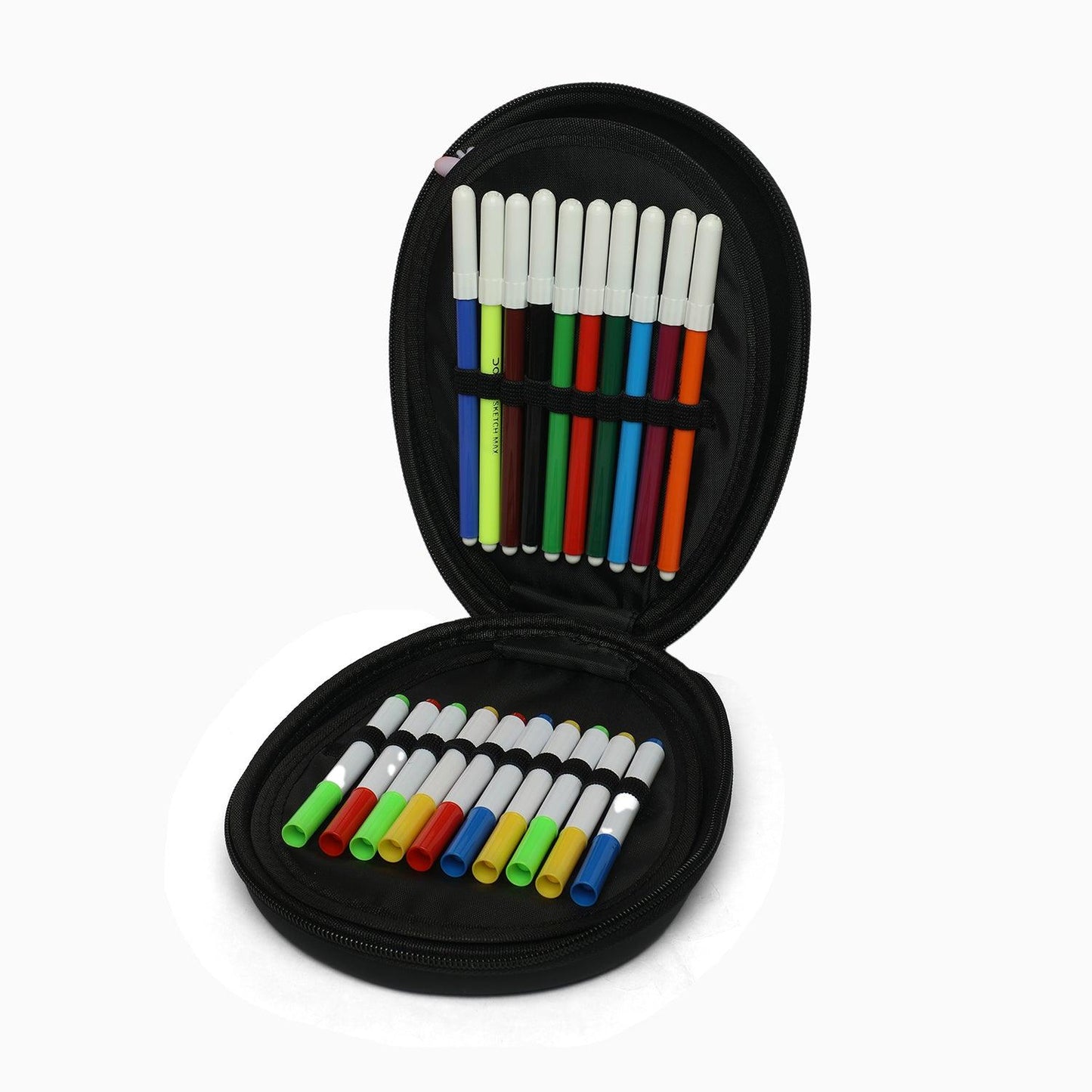 ZORSE OVAL hard pencil case game squad with multipurpose use - Kidspark