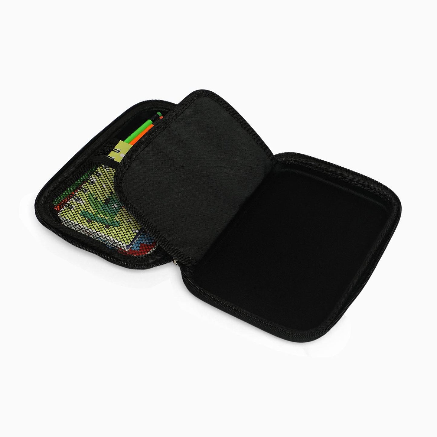 ZORSE Rectangle Shaped Hard Case calculator pencil Pouch (black) - Kidspark