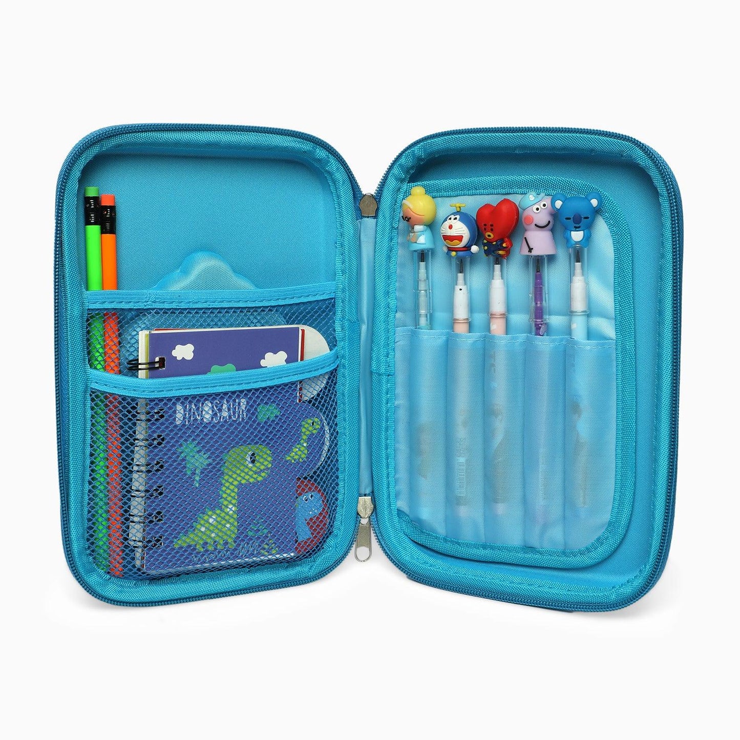 ZORSE Rectangle Shaped Hard Case calculator pencil Pouch (blue) - Kidspark