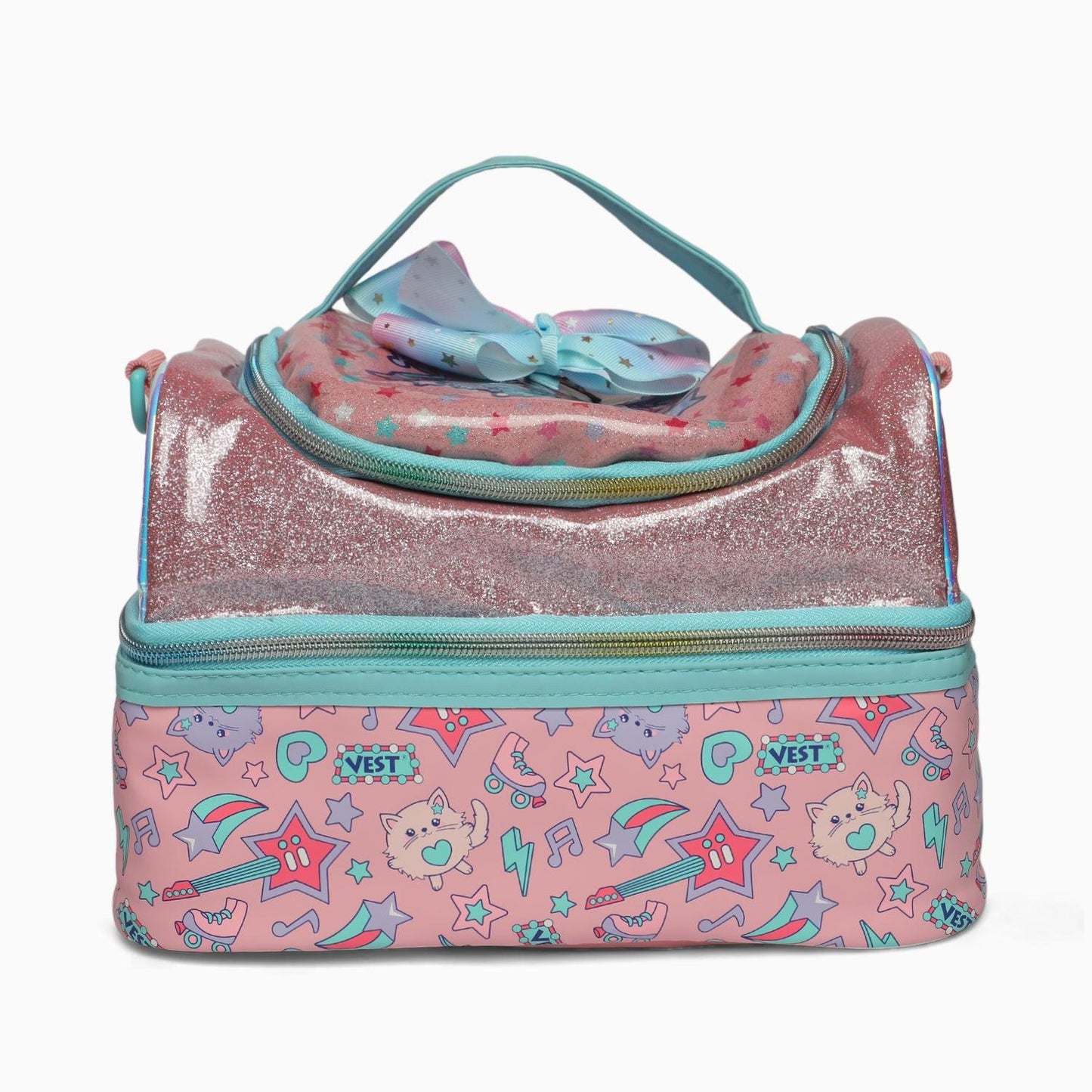 Premium Quality my-smile Multipurpose Double Decker Insulated tiffin-Bag For Kids - Kidspark