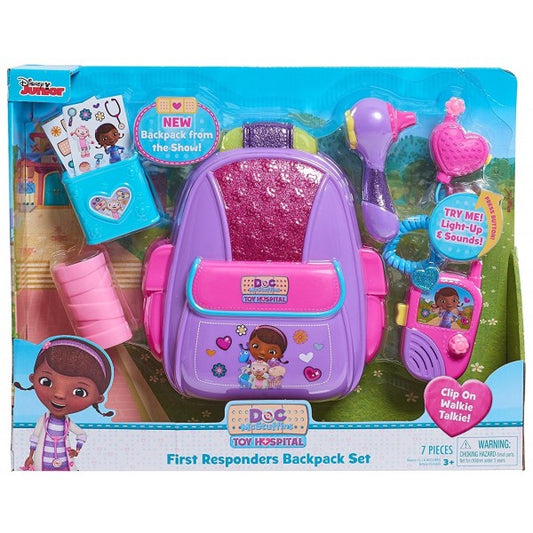 Pretend play First responders backpack set - Kidspark