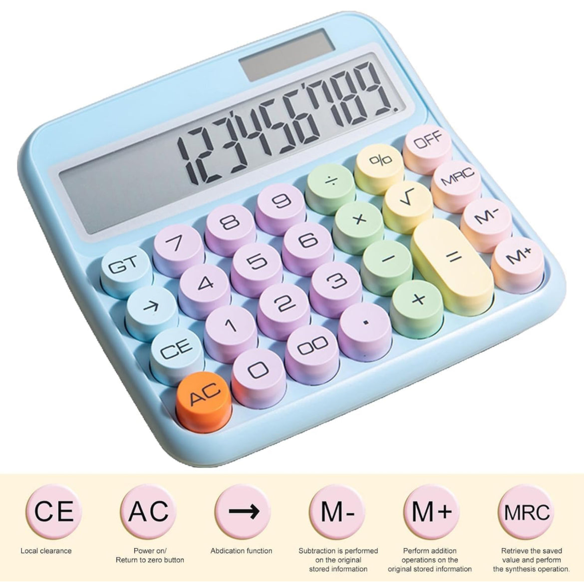 Candy calculator, mechanical, electrical, cute