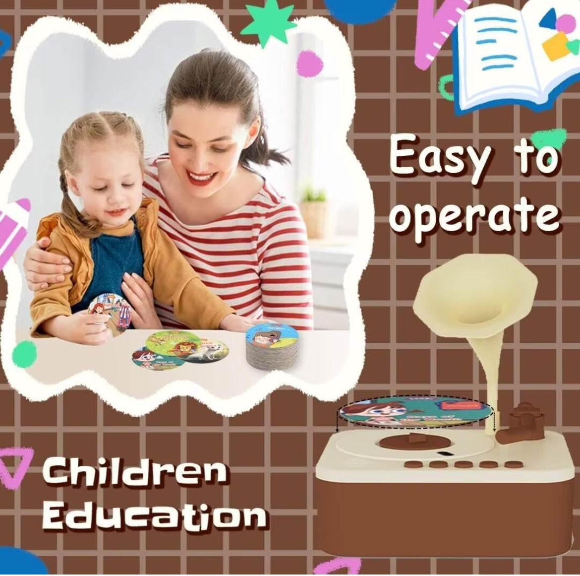 Kids Phonograph with children’s stories and more! - Kidspark