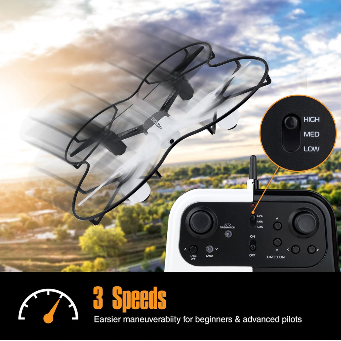 High quality live-streaming drone(no VR set) - Kidspark