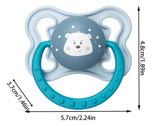 Silicone teether pacifier Binkie | BPA free | Food grade