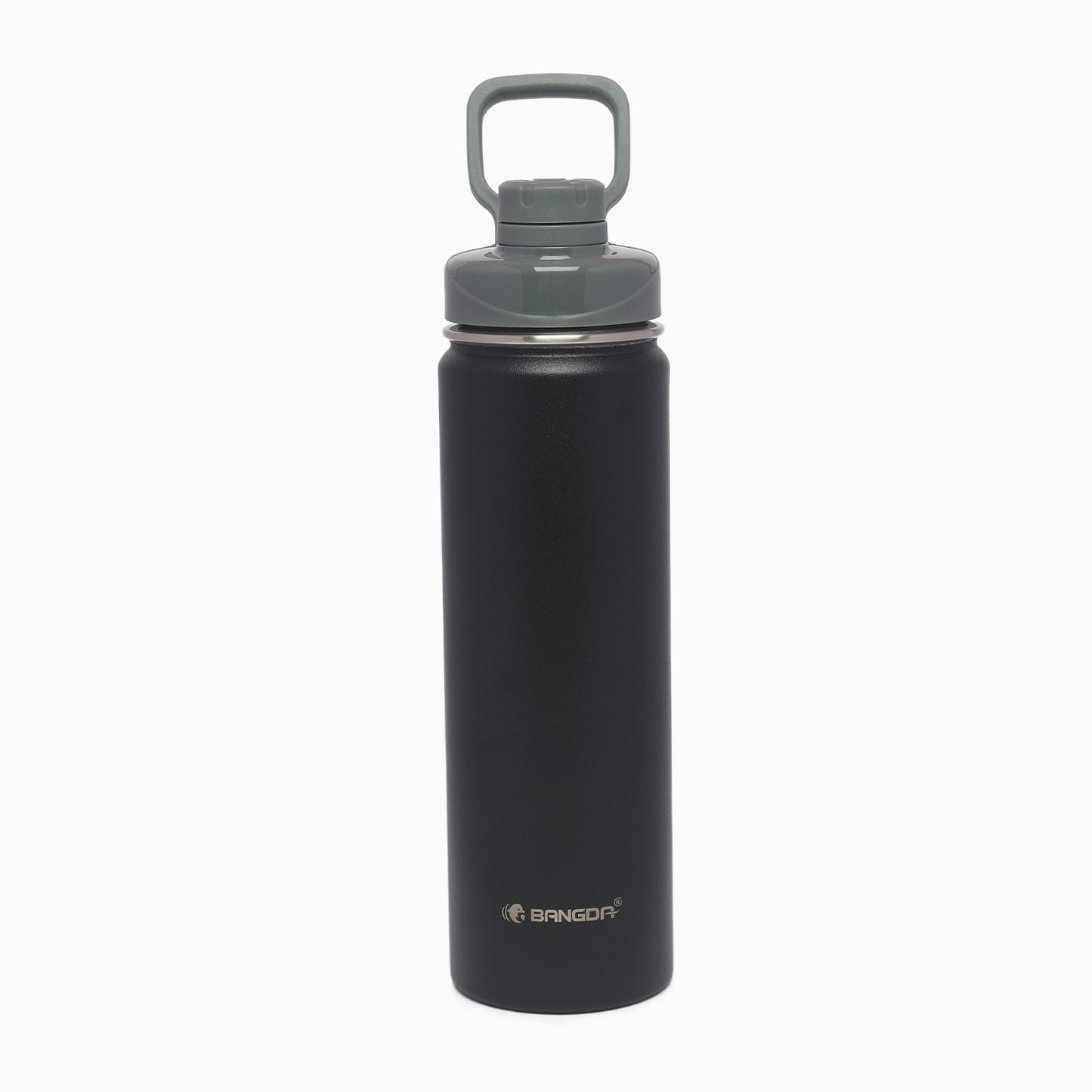 thermos vacuum insulated 316 stainless steel sports bottle 660ml (black) - Kidspark