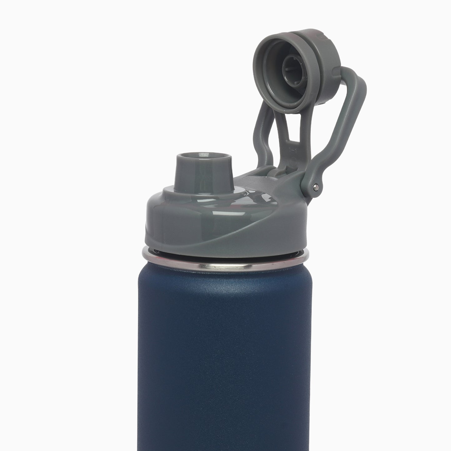 thermos vacuum insulated 316 stainless steel sports bottle 660ml (navy blue) - Kidspark