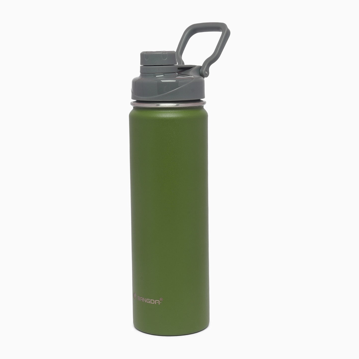 thermos vacuum insulated 316 stainless steel sports bottle 660ml forest green - Kidspark