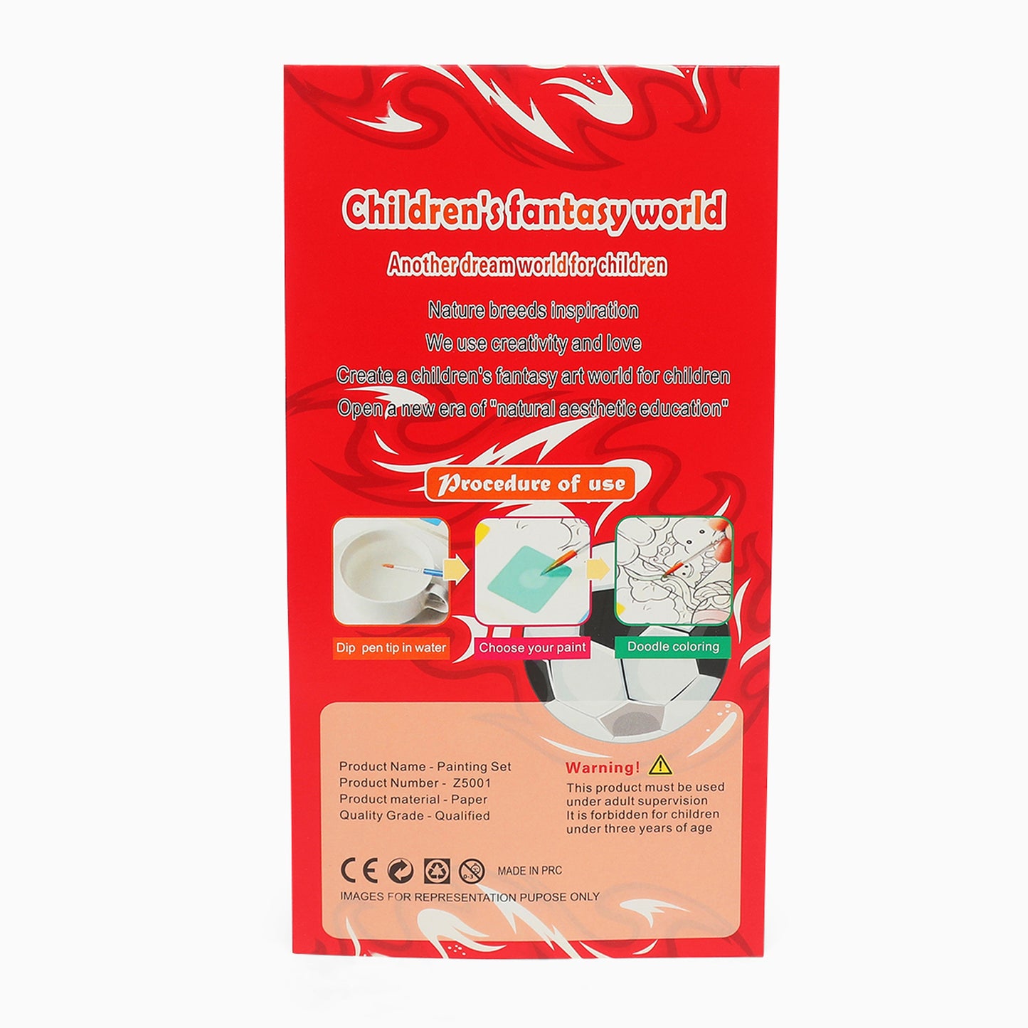 paint book with printed pages & inbuilt color-random boy print-for your painting solutions - Kidspark