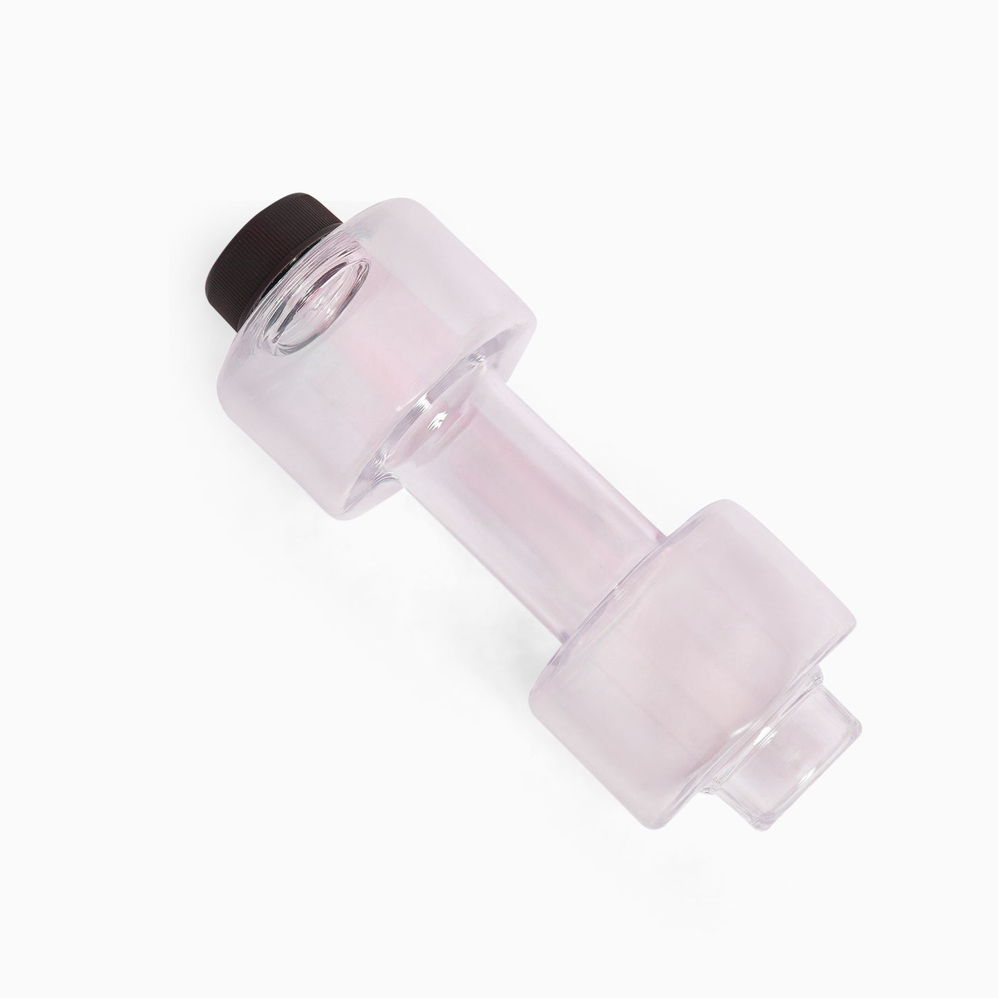 Plastic dumbbell bottle for your inner gym freak - 550 ml (white) - Kidspark