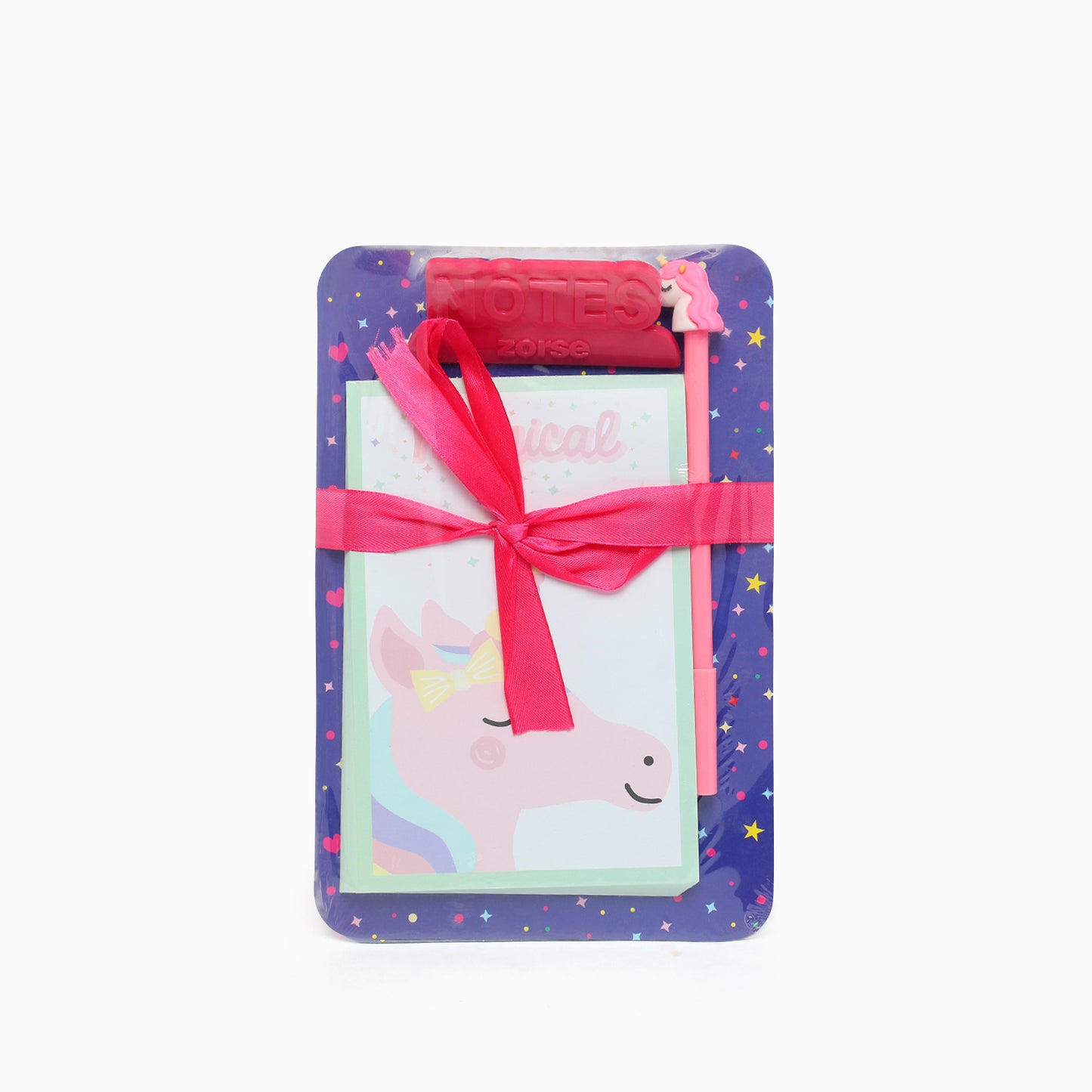 ZORSE notepad with diary and unique pen for your loved ones (magical, mermaid,unicorn variants-random print) - Kidspark