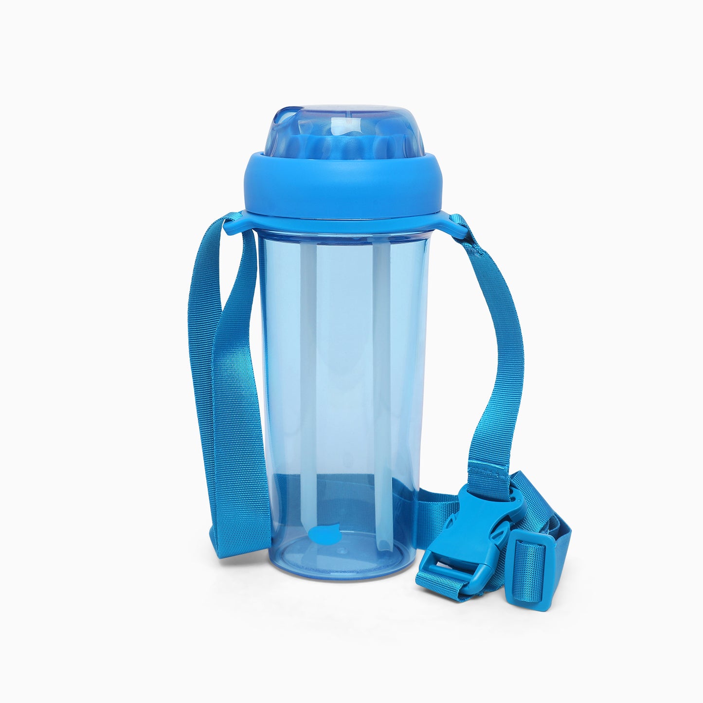 Dual sipper with strap slide to open bottle -700 mL (baby) - Kidspark