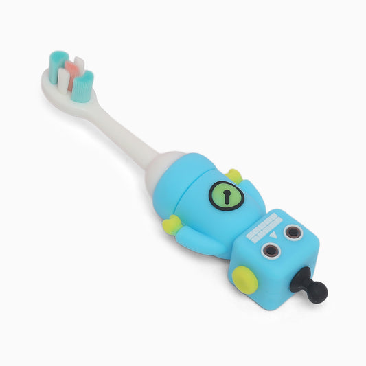 ZORSE baby toothbrush special curated for your child's teeth in style 2-7 year olds (random robot-print) - Kidspark