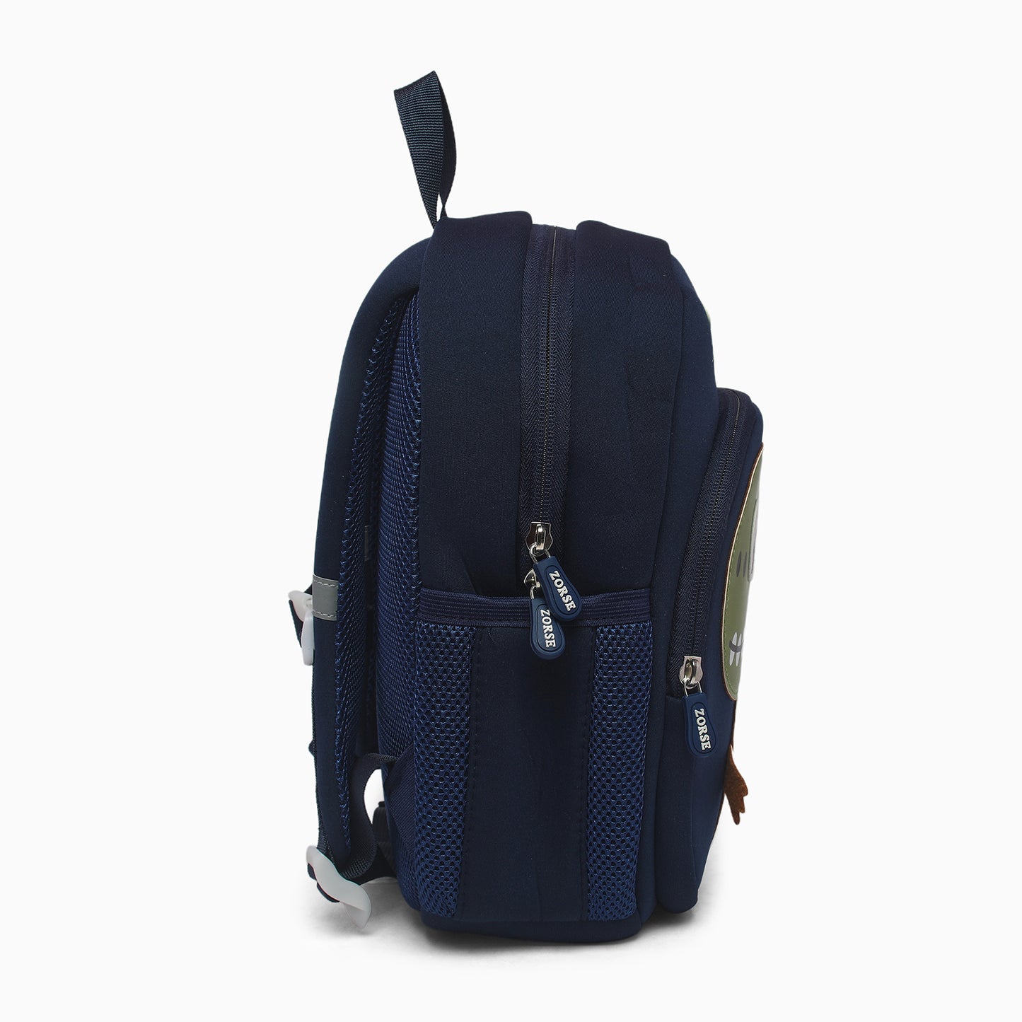 ZORSE dino kids backpack for school kids soft,comfortable and premium in quality (navy blue) - Kidspark