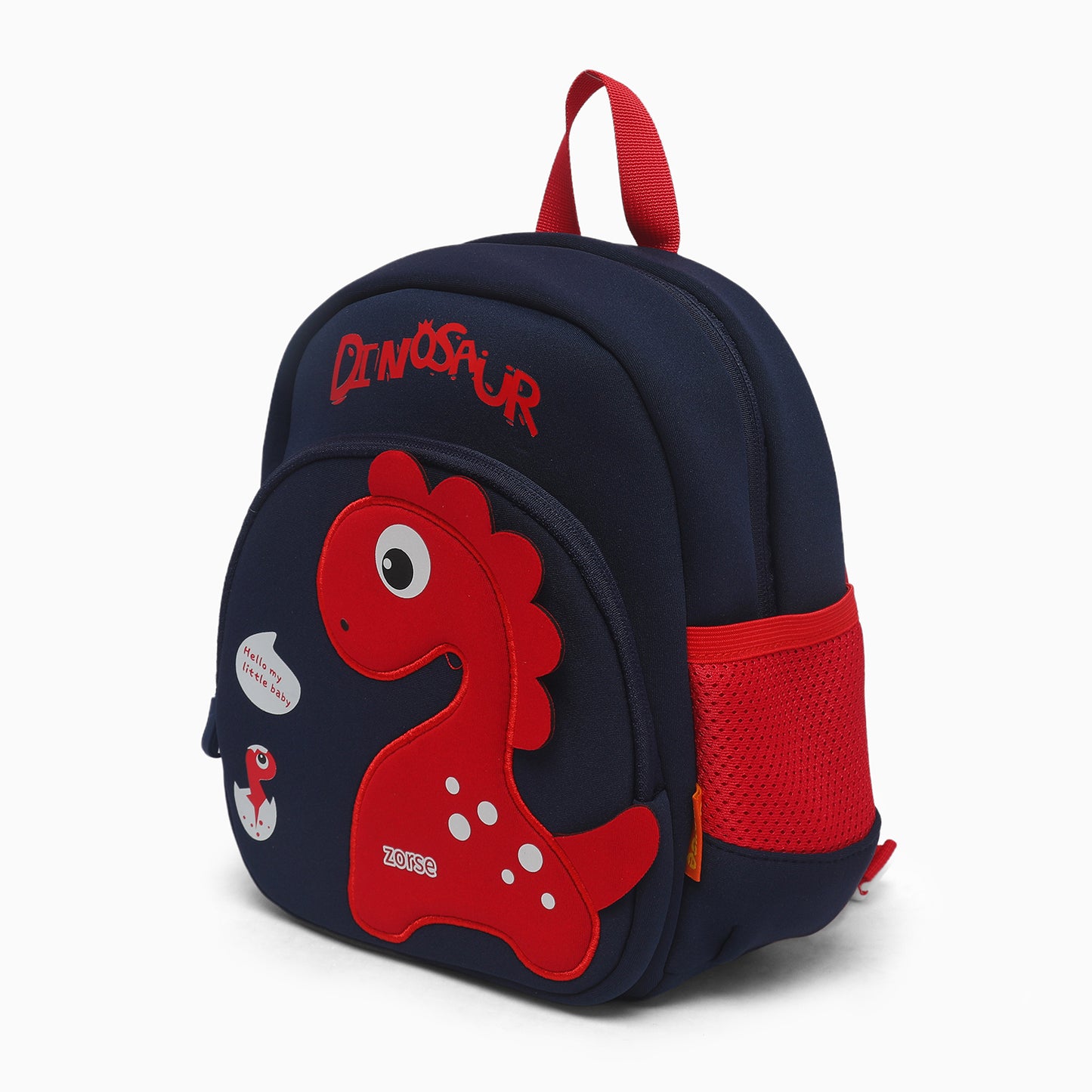ZORSE 3D dinosaur backpack for kindergarten kids soft,comfortable and premium in quality (navy blue) - Kidspark