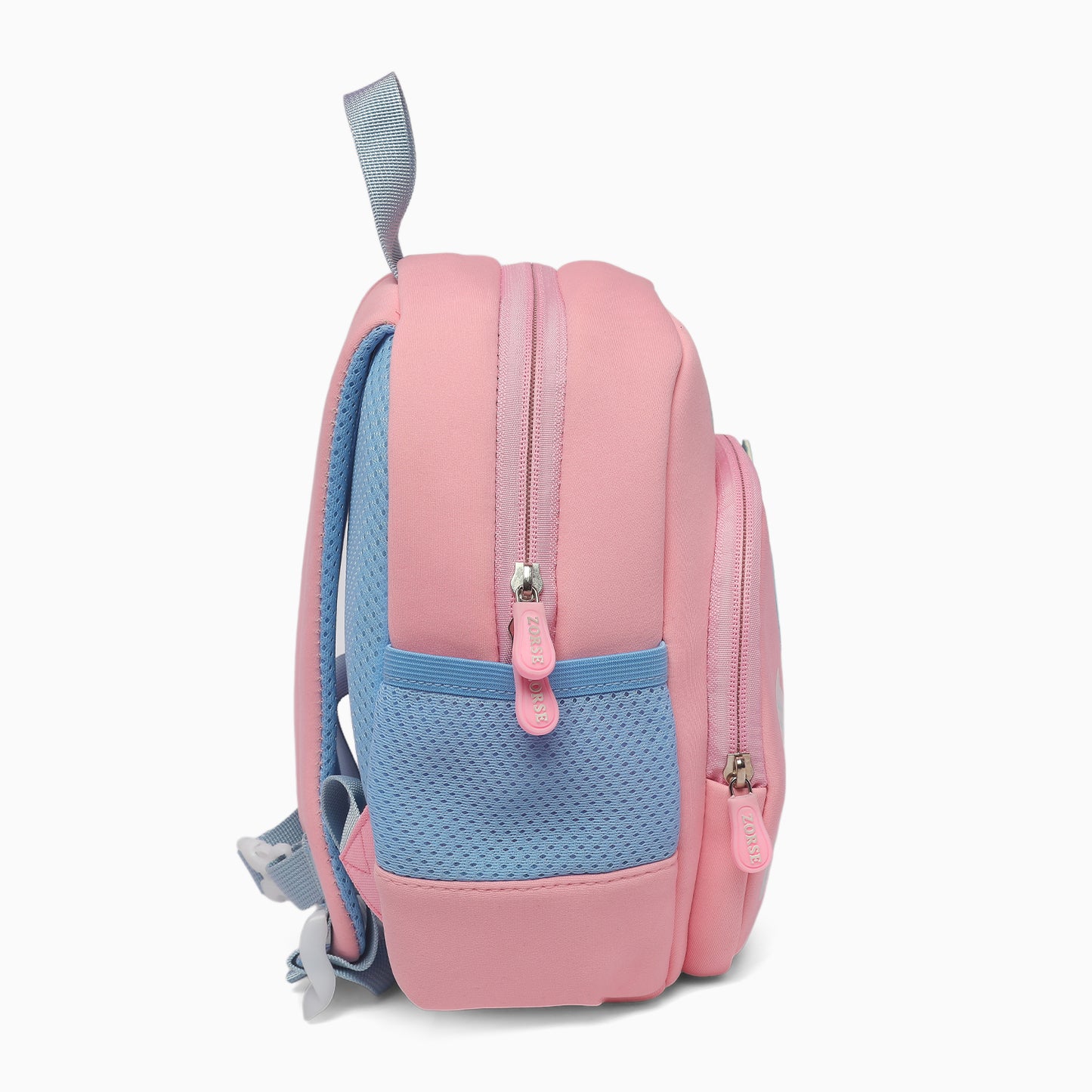 ZORSE 3D dinosaur backpack for kindergarten kids soft,comfortable and premium in quality (light pink) - Kidspark