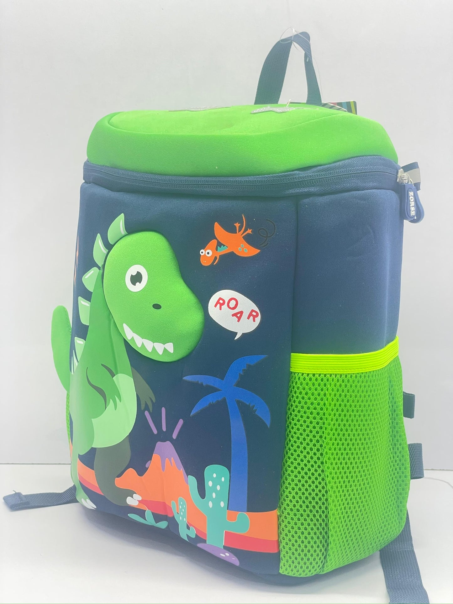 ZORSE Dino Roar school backpack with beautiful range of colours. - Kidspark