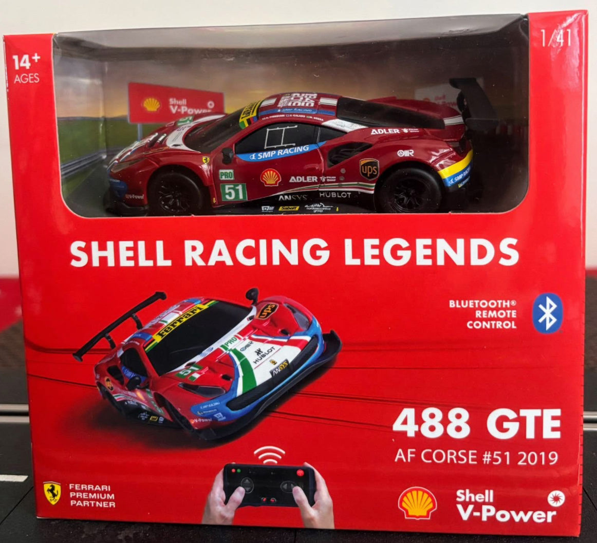 Bburago 1:41 Ferrari 488 GTE remote-controlled racing car