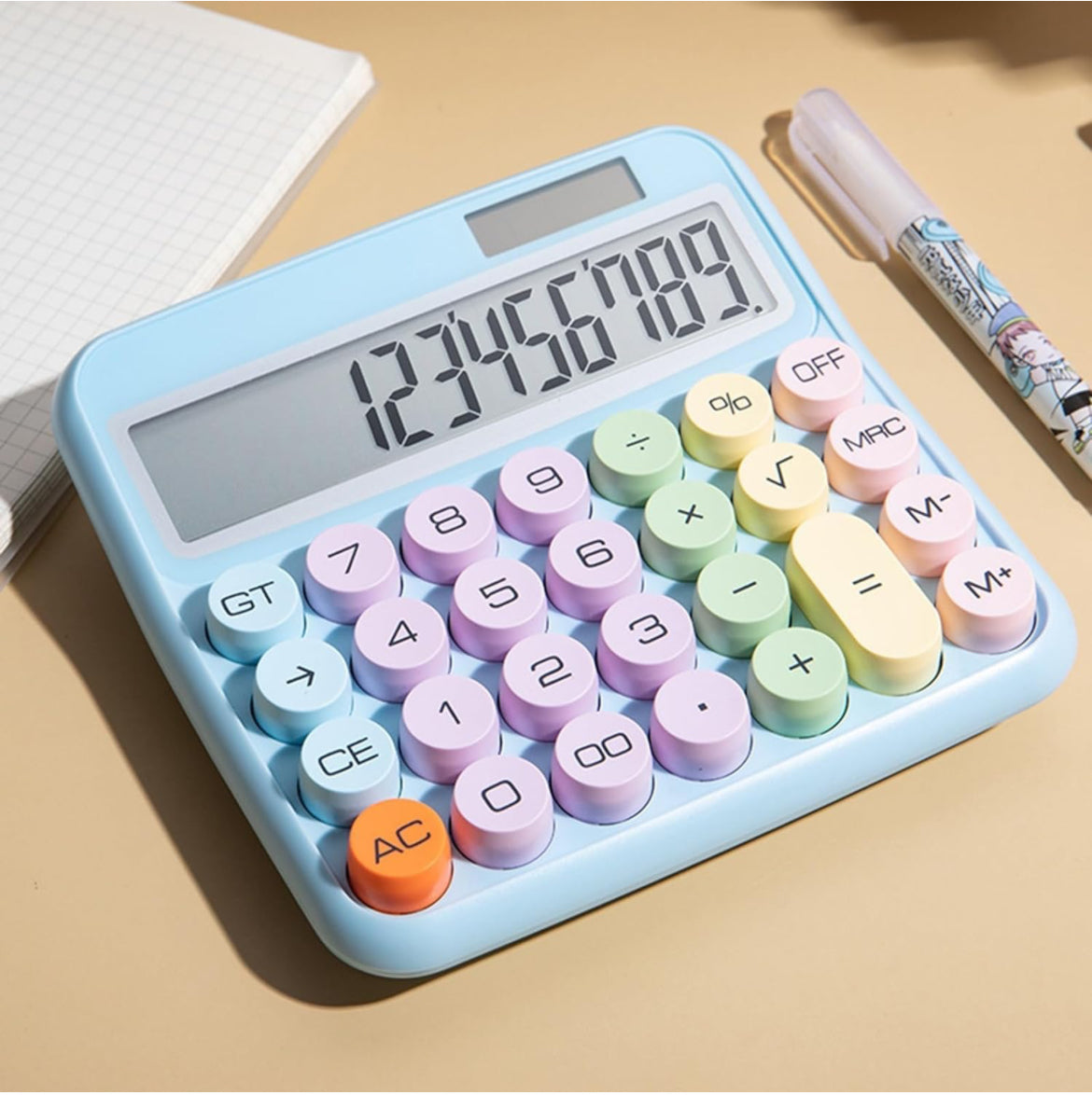 Candy calculator, mechanical, electrical, cute