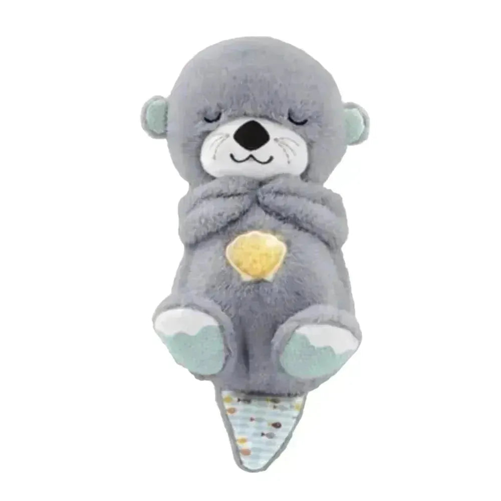 Premium Breathing Baby Otter Plushie with melodious music