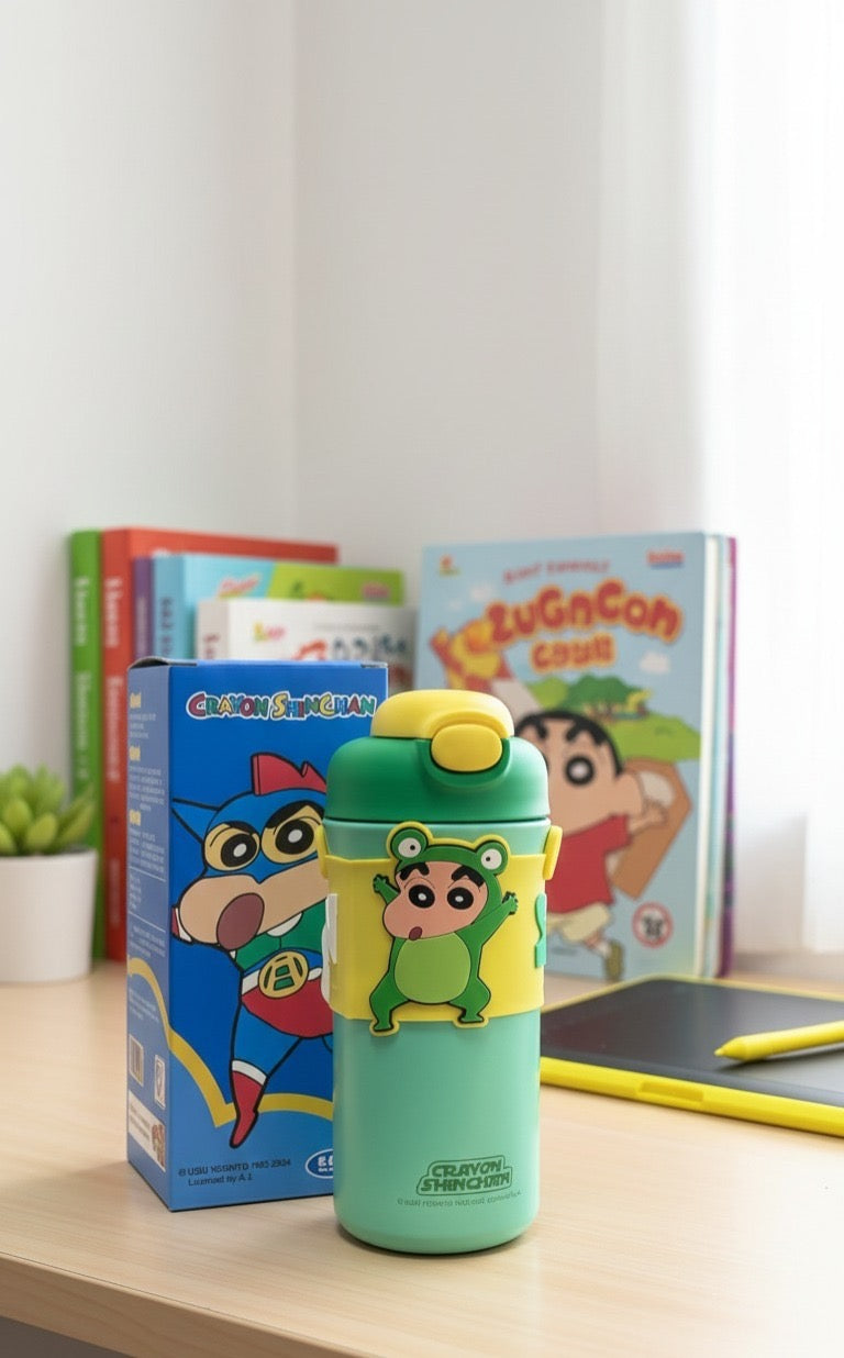 Shin chan steel insulated 520 mL bottle